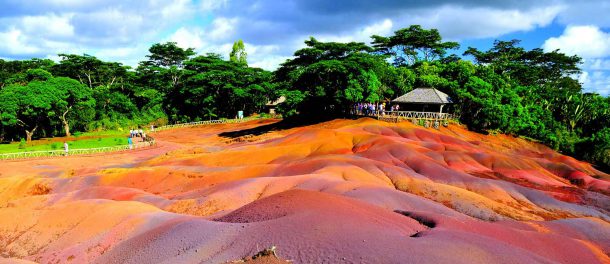 Seven Coloured Earths, Mauritius.