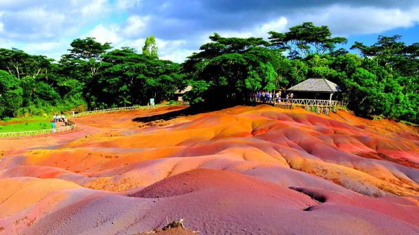 Seven Coloured Earths, Mauritius.