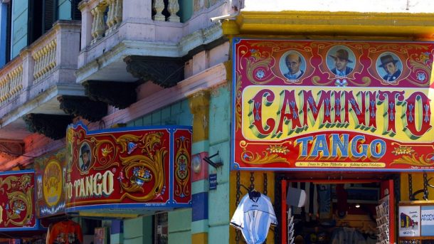 Tango shops in Buenos Aires