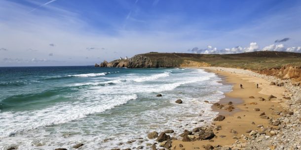 Miles of coastline in Brittany