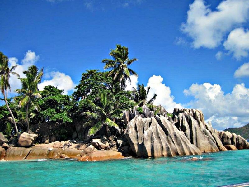 Waterfront in the Seychelles