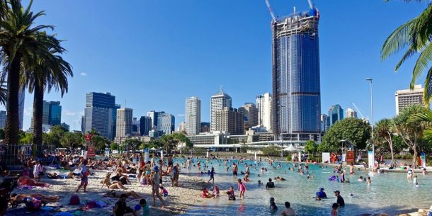 Brisbane Swimming Beach